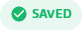 Badge indicating a user's progress has been saved