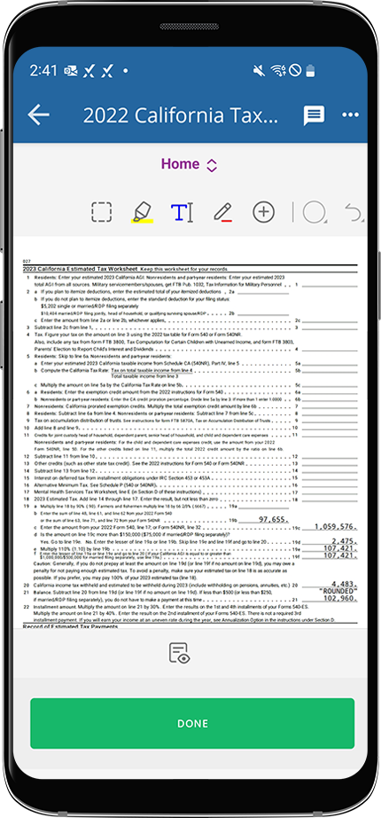 [Android] Opened Tax Returns.png