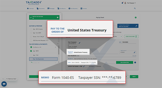 Pay to the Order of and Memo.png
