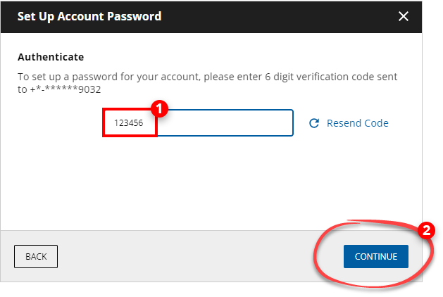 Continue after authentication