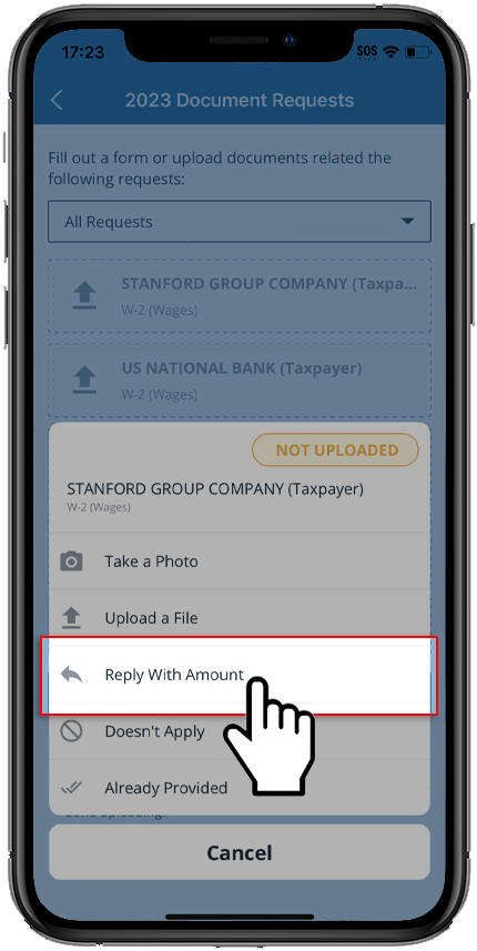 iOS Tap Reply with Amount.png