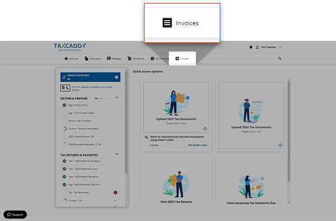 Click Invoices from Navigation Bar.png
