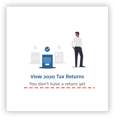 04_-_View_Tax_Return_on_Quick_Acess_Panel_-_No_Return.png